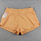 Free People Shorts Womens Medium Electric Orange Summer Casual New Soft Get Set