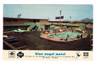 Vintage Postcard (rare) "blue Angel Motel"  Las Vegas, Nevada