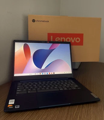Lenovo 14e Chromebook 14" (AMD A4-9120C, 4GB RAM, 64GB eMMC) Notebook - Mineral - Immagine 1 di 4