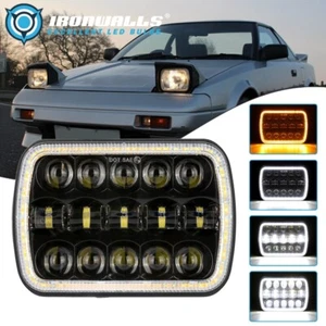 For Toyota Pickup 1982-1995 5x7" 7x6" LED Headlight Hi-Lo Beam DRL Truck 4Runner - Picture 1 of 12