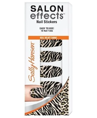 Adesivos para unhas Sally Hansen efeitos salão contagem 18 150 falso real - Imagem 1 de 2
