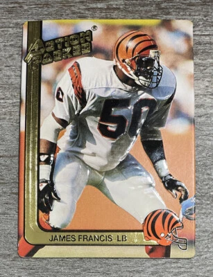 James Francis 1991 Action Packed Bengals #35  *F483* - Image 1 of 2