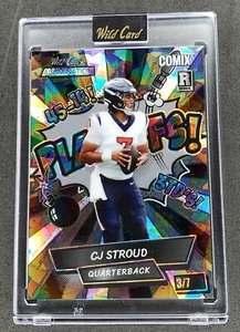 2023 Wild Card Alumination Comix Black Label ACSR2-CS1 C.J. Stroud 3/7 Texans - Bild 1 von 2