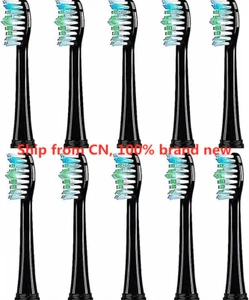 10x brush Heads for COULAX U17 / U15 / C15 & PHYLIAN H15 & PHYLIAN PRO U17 "w" - Picture 1 of 3
