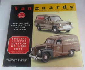 Whitbread Service Vans of the 50's & 60's Vanguards Model Cars Boxed Ltd Edition - Picture 1 of 11