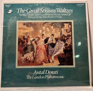 A55 Antal Dorati: The Great Strauss Waltzes, 1981 London STS15545 -New Sealed LP - Picture 1 of 2