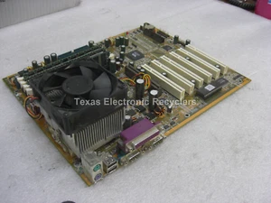 Abit kr7a Motherboard w/ CPU, Fan/Heatsink & RAM - Picture 1 of 6