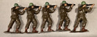 Monogram 8213 Infantry Figures Rifleman Standing Painted 1/35 Built Lot Of 5