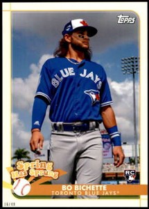 Bo Bichette 2020 Topps Opening Day Spring has Sprung 5x7 #SHS-24 16/49 Blue Jays