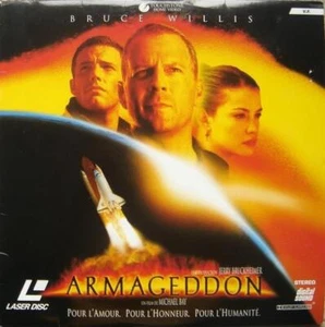 ARMAGEDDON WS VF PAL LASERDISC Bruce Willis, Billy Bob Thornton - Imagen 1 de 2