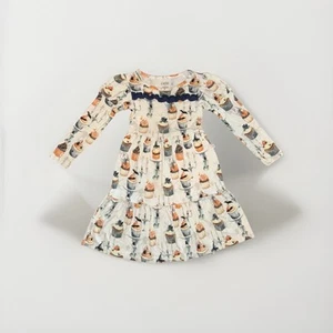 Tiny Roots. Girls Size 4 Halloween Dress. Soft Comfort Holiday Party - Picture 1 of 4