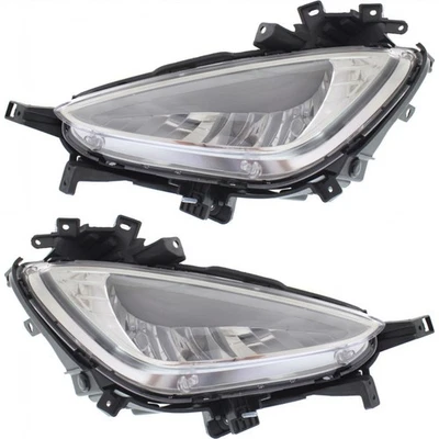 For 2013-2014 Hyundai Elantra Coupe Fog Light Pair DOT HY2592143 Foto 1 de 3