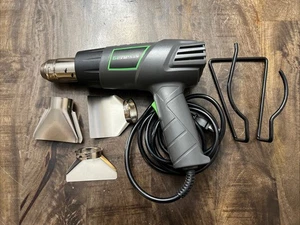 Genesis GHG1500A Dual-Temperatur Heißluftpistole Kit mit High und Low, getestet funktioniert - Bild 1 von 3