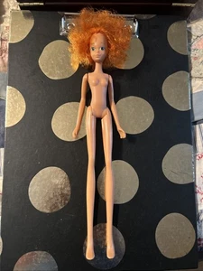 Bambola Leggy Hasbro vintage NO vestito 1972 CURLY carota capelli arancioni - Foto 1 di 18