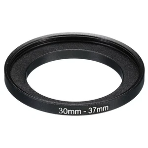 30mm-37mm Metal Step Up Ring, Camera Lens Filter Adapter Ring Black - Picture 1 of 5