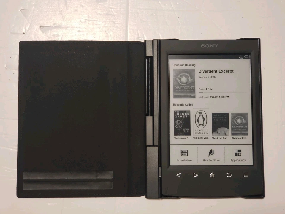 Sony ebook reader PRS-T2 - Black TESTED  - Image 1 of 4