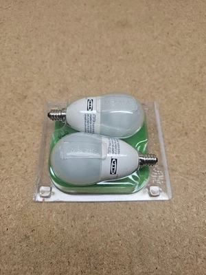 Ikea 800.606.03 21633 Sparsam 7W Bulbs 2 Pack New *T* - Image 1 of 3