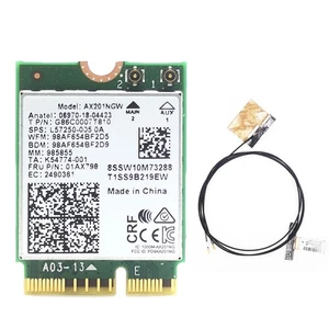 AX201 AX201NGW WiFi-Karte WiFi-Karte Antennenzubehör L7Z46318 - Afbeelding 1 van 9