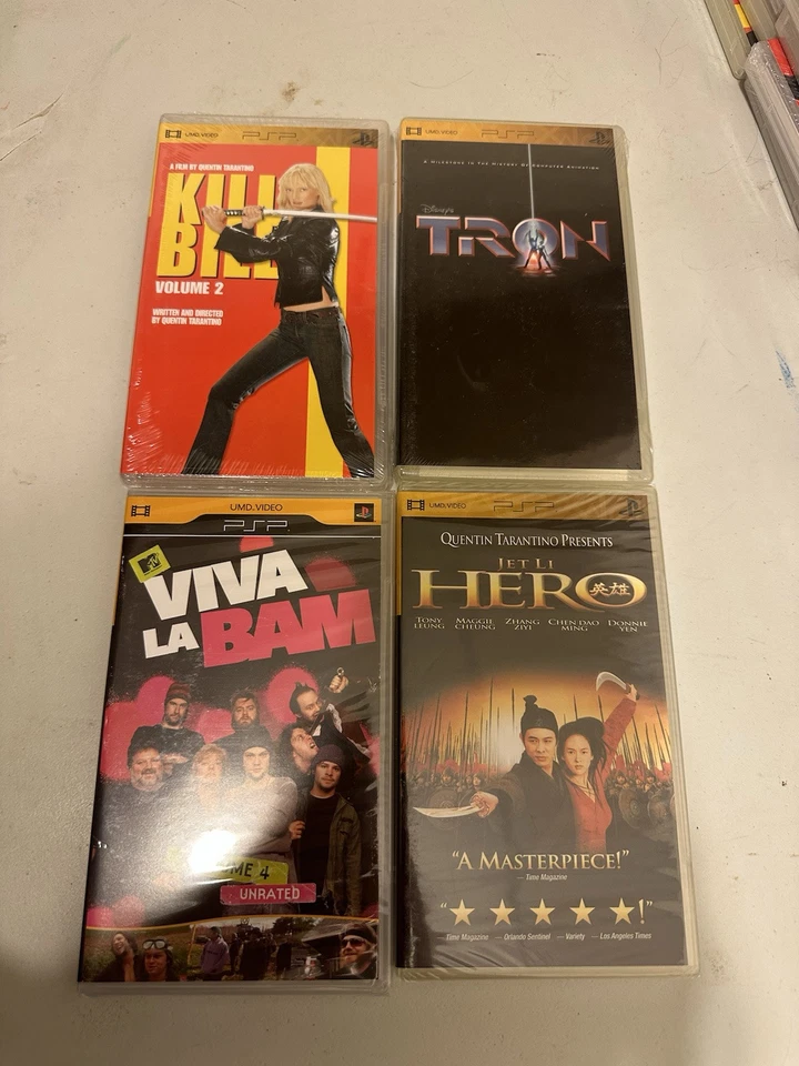 Sealed PSP UMD Movie Lot! Free Shipping! Foto 1 de 4