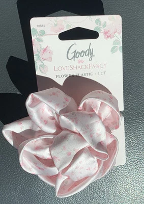 LoveShackFancy x Goody Flower Barrette English Ivy Pink NEW - Image 1 of 2