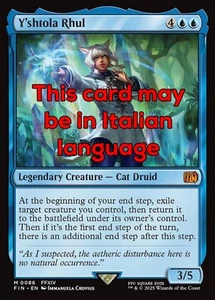 MTG Y'sHTOLA RHUL EXC - Y'SHTOLA RHUL 86 - FIN - MAGIC - Imagen 1 de 1