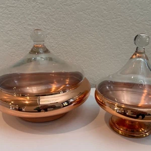 Butte Copper Company Small Bowl Vintage Copper Bowls Lot of 2 - Picture 1 of 10