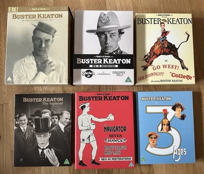 Buster Keaton Blu-ray Limited Edition Boxsets Eureka Video OOP RAR - Bild 1 von 3