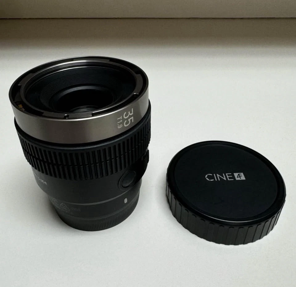 Lente de cinema Rokinon 35mm T1.9 quadro completo Cine AF foco automático grande angular para Sony E - Imagem 1 de 4