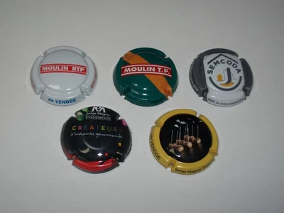 Capsules de champagne DE VENOGE ( ref  295 - 218a - 304 - 333 - 333b ) - Photo 1/2