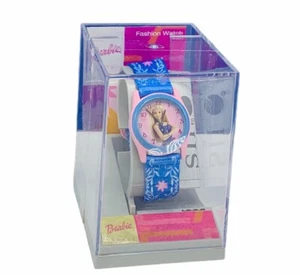 Barbie Doll Avenue watch vtg pink wristwatch NIB box sealed case SII mattel Ken - Picture 1 of 6