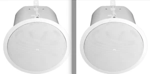 JBL Control 47C/T 6.5" 2-Way 150W Coaxial Ceiling Loudspeakers (Pair, White) NEW - Picture 1 of 4