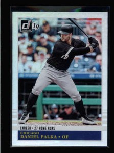 DANIEL PALKA 2019 DONRUSS #213 CARRER STAT LINE FOIL PARALLEL #04/27 AZ2745