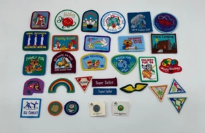 Vintage Girl Scouts Patches and Pins Lot of 30 1990s Super Seller Sister Troop - Picture 1 of 6