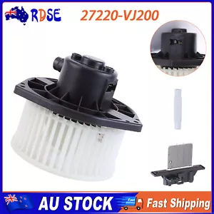 Blower Fan Motor With Resistor For Nissan D22 Navara MNT build 2001 -2015 New - Picture 1 of 16