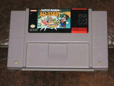 Super Mario All-Stars - Super Nintendo SNES SMB Bros. Star Collection - Image 1 of 2