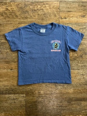 Camiseta Next Generation Bombero Texas Entrenamiento de Bomberos Escuela Niños XS Azul/Gris Foto 1 de 4
