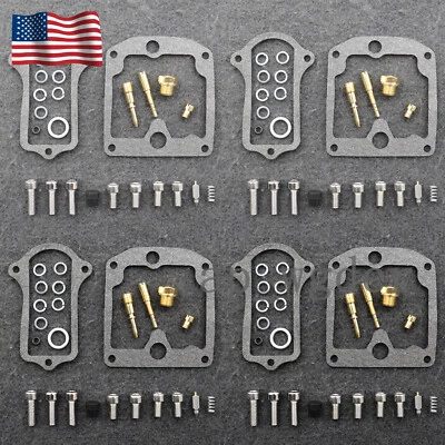 4x Fits For Suzuki GS1000L 1978-1979 carburetor Carb Repair Kits NEW - Image 1 of 4