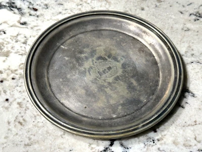 Placa antigua soldada de plata DENVER & RIO GRANDE Scenic Line 6" Reed & Barton Foto 1 de 4