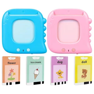 Toddler Educational Toys Talking Flash Cards for 1 2 3 4 5 6 Year Old Boys Girls - Picture 1 of 9