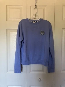 Victoria's Secret PINK Logo Limited Edition OG Signature Crew Purple S NEW - Picture 1 of 5