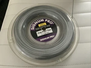 Signum Pro Poly Fiber Titan 1.30mm 200m Tennis Badminton Squash String - Picture 1 of 2