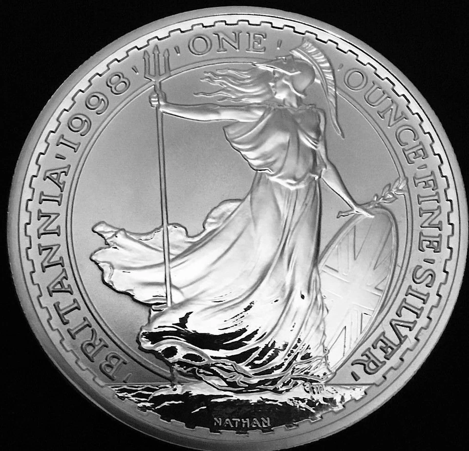 1oz SILVER BRITANNIA 1998 to 2018 CHOICE OF YEAR - Image 1 of 1