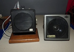 Vintage Cobra CB/Ham Radio Speaker & Vintage Speaker Amp - Zdjęcie 1 z 5