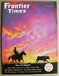FRONTIER TIMES July 1964 Wild McLean Boys Gang, Charles Russell, Olaf Seltzer