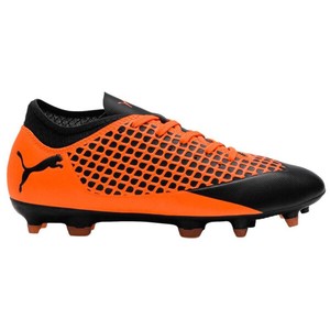 Botas de fútbol Puma Future 6.1 NETFIT FG/AG Negro Naranja