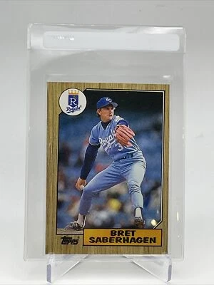 1987 Topps Bret Saberhagen Baseball Card #140 Mint FREE SHIPPING - Image 1 of 3