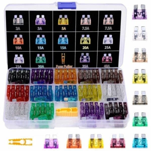 140pcs Automotive Fuses Assortment 2A-40A Car Plug Fuse Medium Blade Fuse Set - Picture 1 of 6