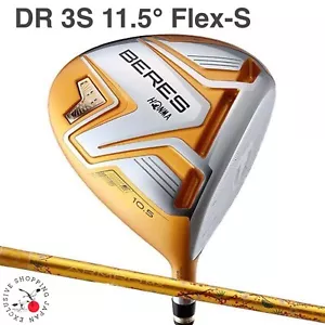 HONMA Golf Beres Aizu Driver DR 3S 3 Star Club Loft 11.5° ARMRQ MX Shaft Flex S - Picture 1 of 22