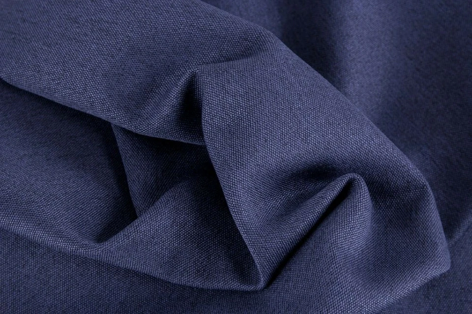 Canvas, Taschenstoff, Dekostoff, Webware, Swafing, Rom, Blau, Rest 45x140cm - Bild 1 von 1