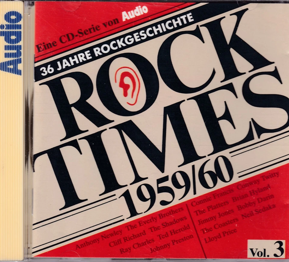 AUDIO - Rock Times Vol. 3 1959/60 - rare audiophile CD 1990 mit original tray - Bild 1 von 2